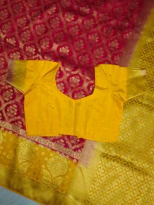 New Year Festival Season Saree With Blouse