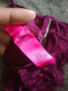 unisex Lace Thong with Zipper Detail