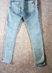 Zara Man Light Wash Denim Jeans