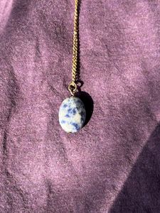 Blue Pendant Necklace