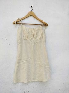 Ivory Mini Dress