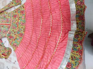 Long Kurta Skirt Duptta Set