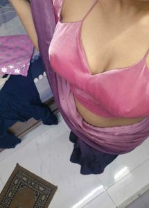 BABY PINK MASABA CUT PADDED BLOUSE