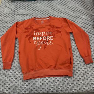 Orange Sweatshirt