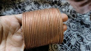 Rose Gold Bangle Set