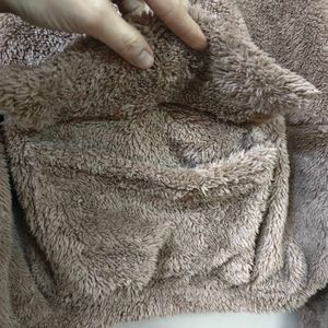 shein fuzzy pullover