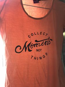 Peach Graphic Tee
