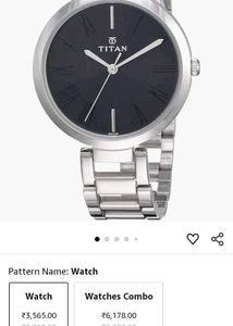 Titan Youth Analog Black Dial Women&#39;s Watch