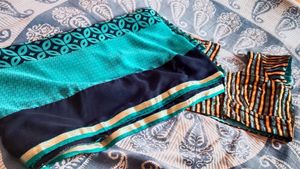 unused new saree with blouse