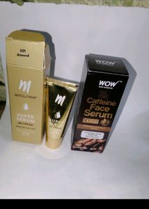 Combo Myglamm Bb Cream And Wow Face Serum