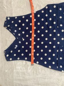 Polka Dot vest dress