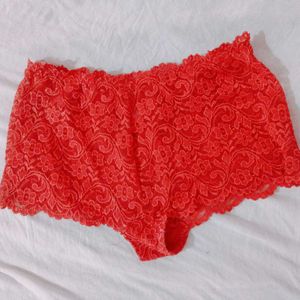 Sexxy red lacey brief❤️