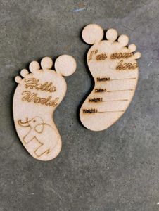 Wooden Foot sticker