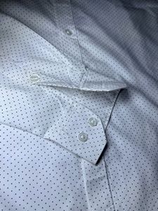 White Patterned Shirt