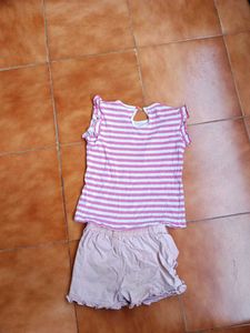 Cute Girls&#39; Top &amp; Shorts Set