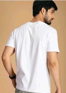 Classic White Crew Neck Tee