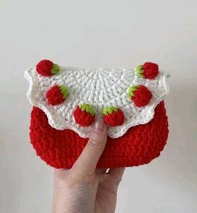 Strawberry Crochet Bag