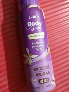 plum perfumed deodorant vanilla vibes