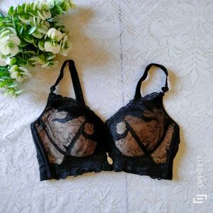 Black Fancy Bra