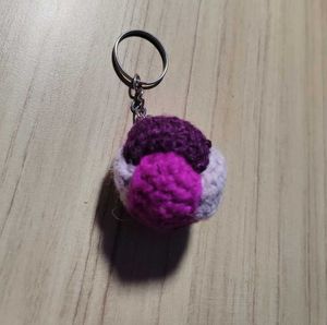 Crochet Christmas Tree Keychain
