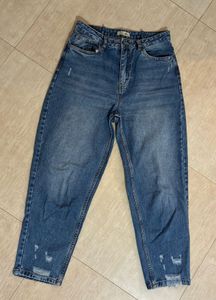 High-Waisted Mom Jeans