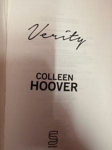 Verity by Collen Hoover
