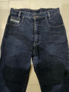 Vintage Dark Blue Denim