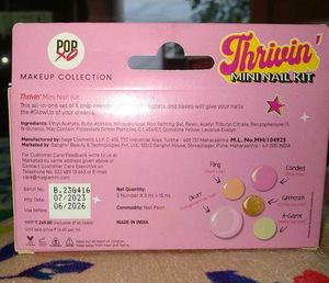 Myglamm Popxo Thrivin Mini Nail Kit