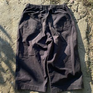 Korean Denim Jorts (adjustable waist)