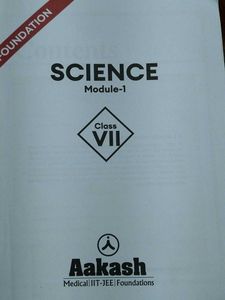 Aakash Science Module - Class VII