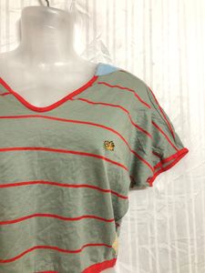 Nigi Short Sleeve Crop Top