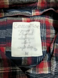 Y2K 💥 Converse Plaid Shirt