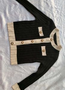 Korean Elegant Knit Cardigan