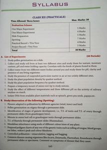 BIOLOGY LAB MANUAL CLASS XII CBSE