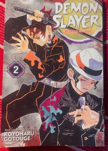 Demon Slayer Manga vol 1,2