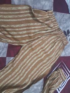 Striped Kurta Set