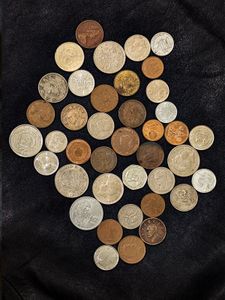 Set of 40 International Coins