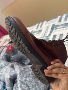 Brown Leather Ankle Boots