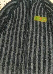 Black Strip Sweater