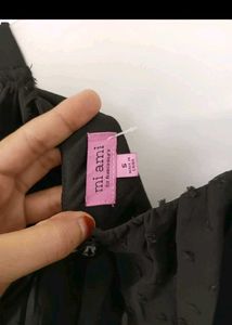 Miami Chic Black Mini Dress