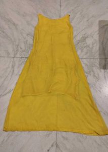 Long Yellow Chiffon Dress✨