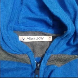 Allen solly Striped Blue Hoodie