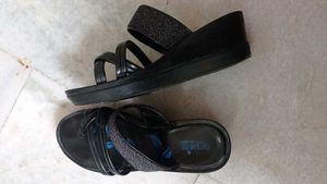 VKC Pride Wedge Heel Slippers