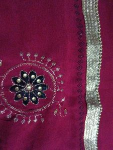 A Brown Colour.Beautiful Dress .