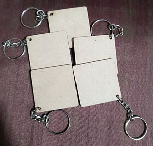 Mdf Keychains Set Of 10