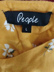 Floral Yellow Sundress