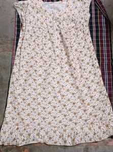Heart Print Nightgown