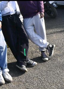 Purple Washed Baggy Jeans
