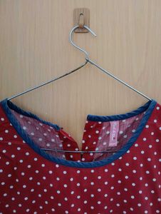 Cute Polka Dot Girls Dress