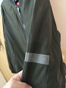 Olive Green Bomber Jacket